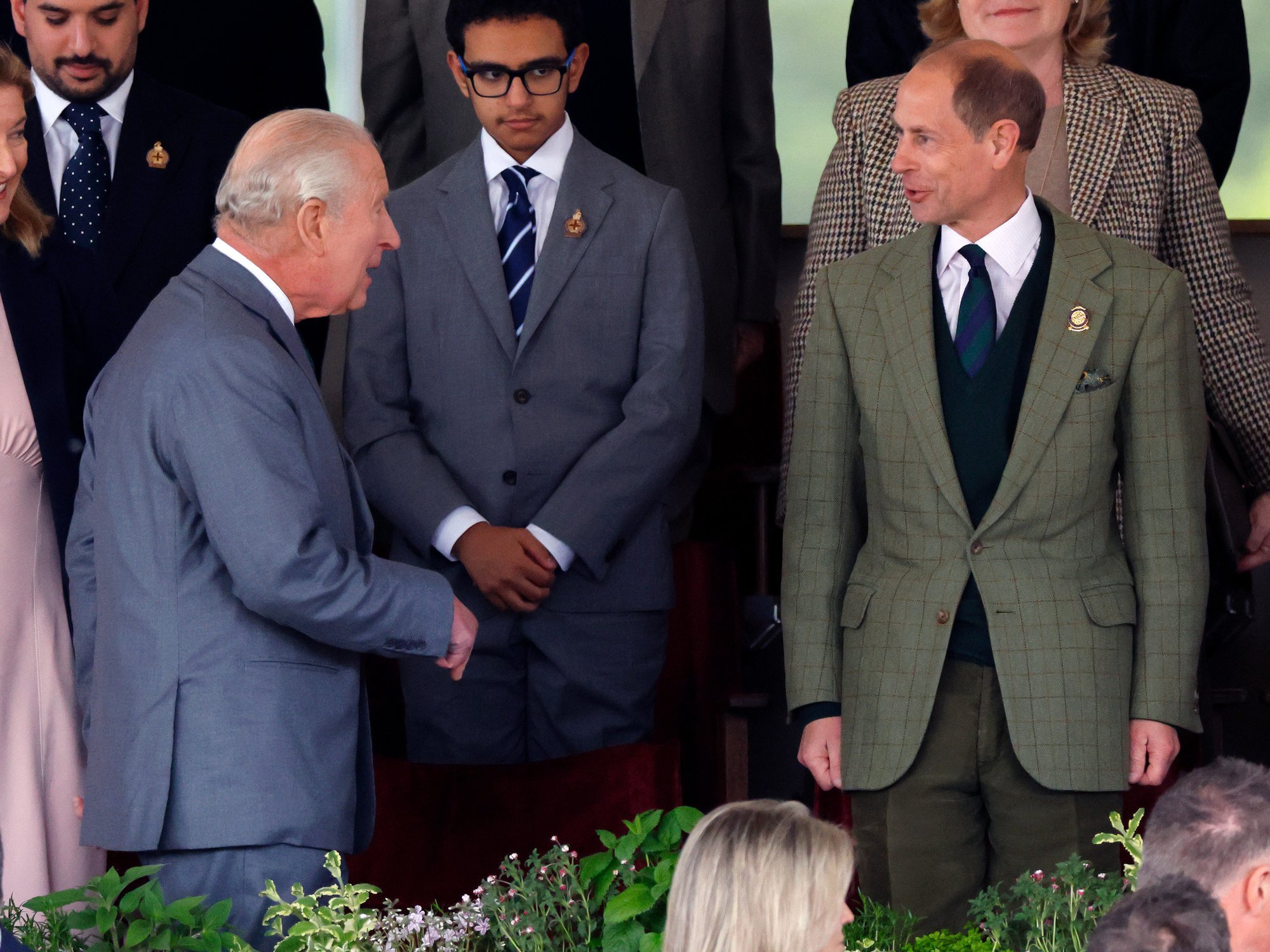 King Charles and Prince Edward