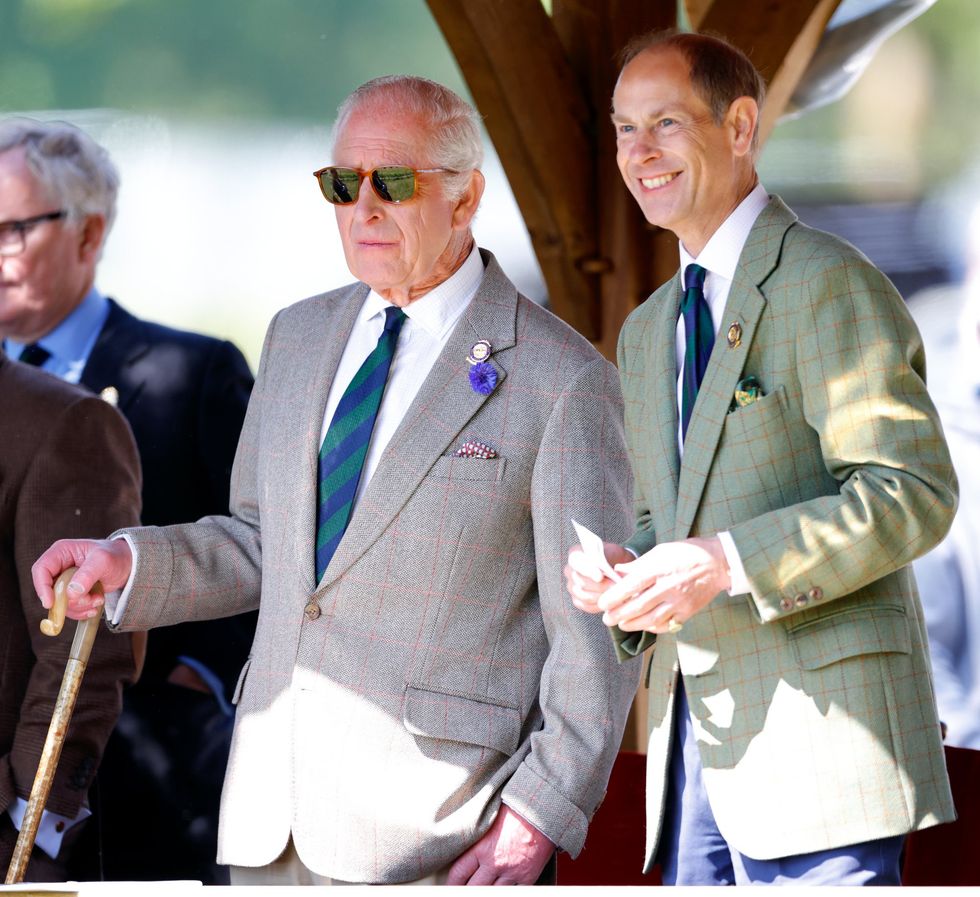 King Charles and Prince Edward