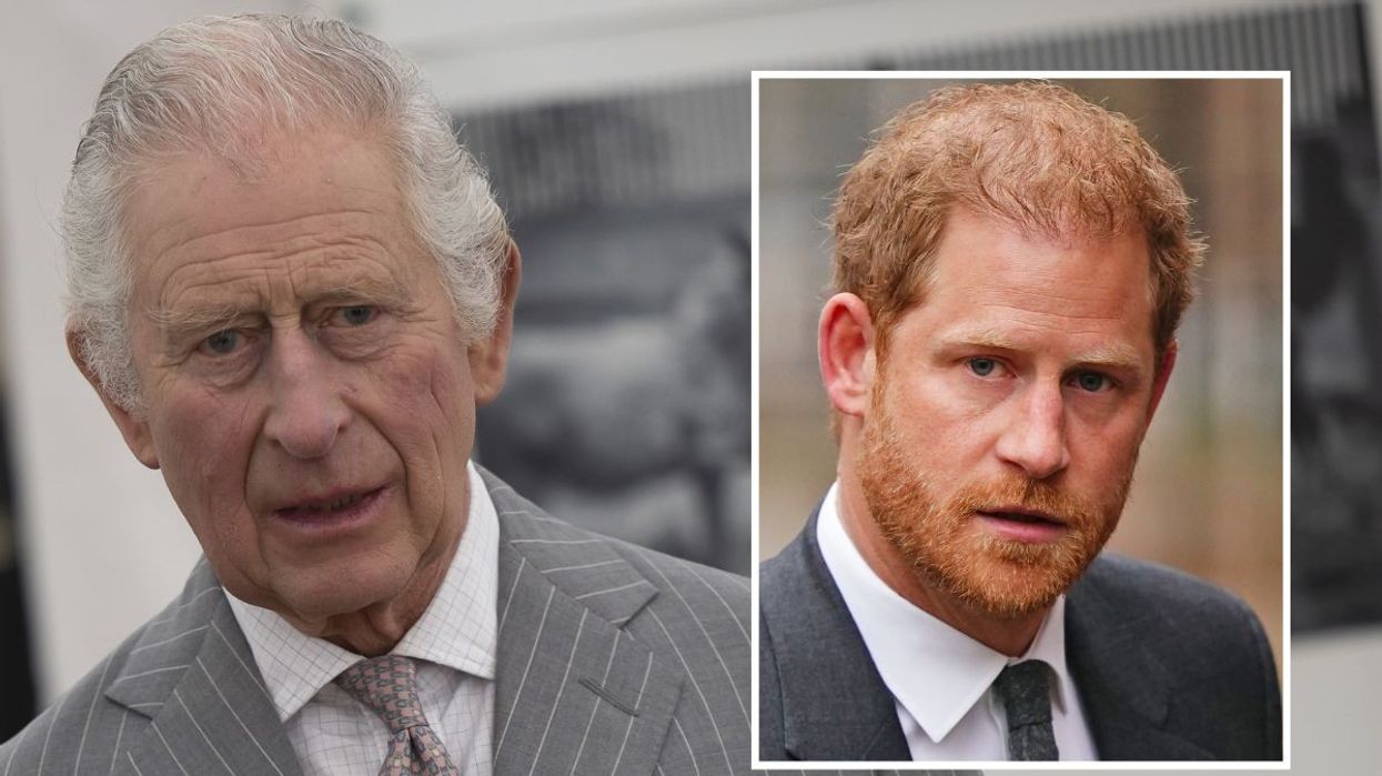 King Charles and Prince Harry