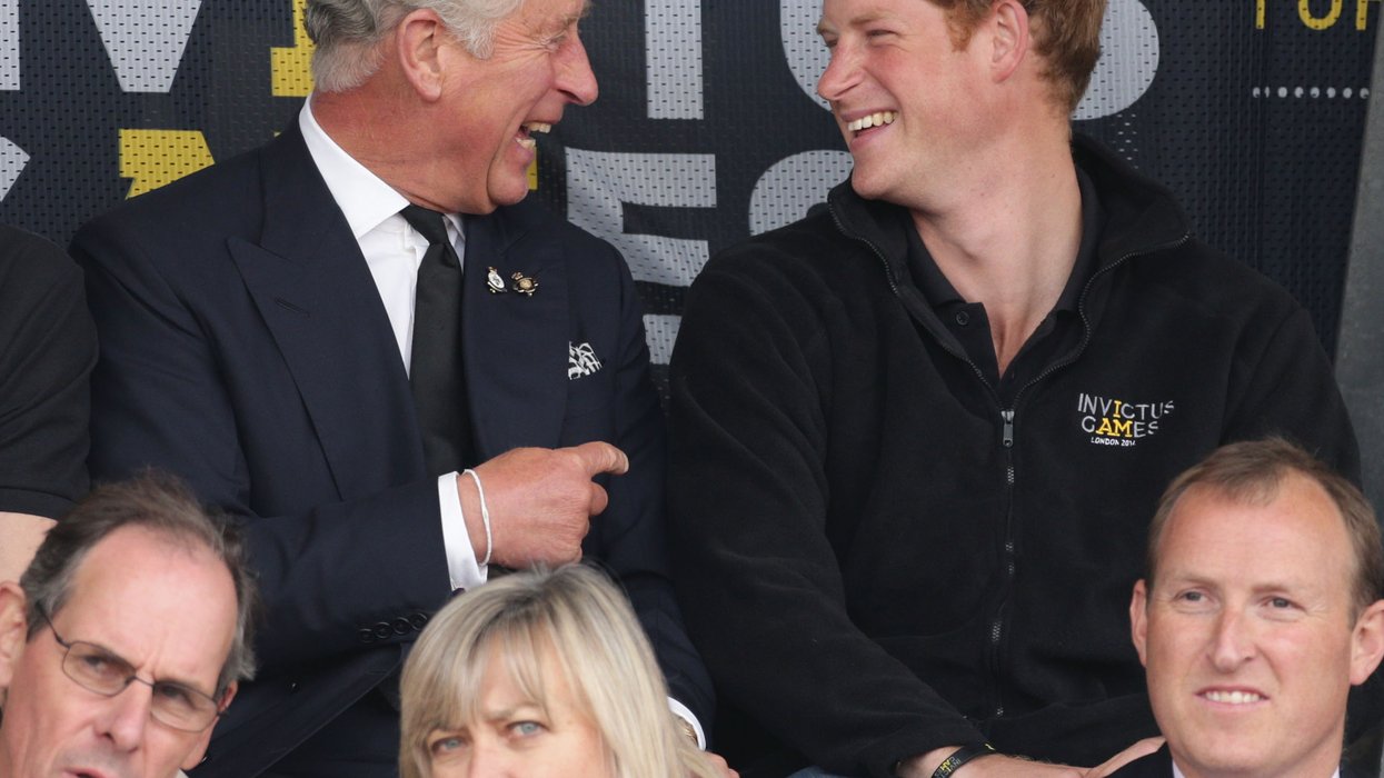 King Charles and Prince Harry