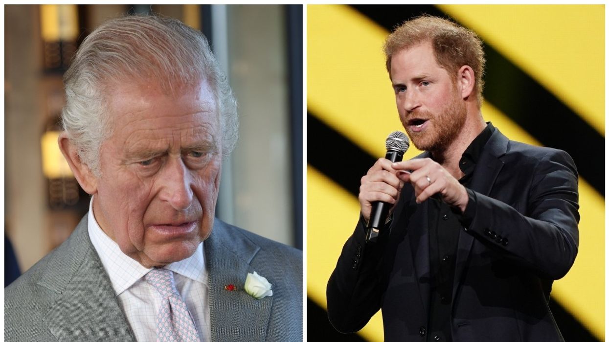 King Charles and Prince Harry