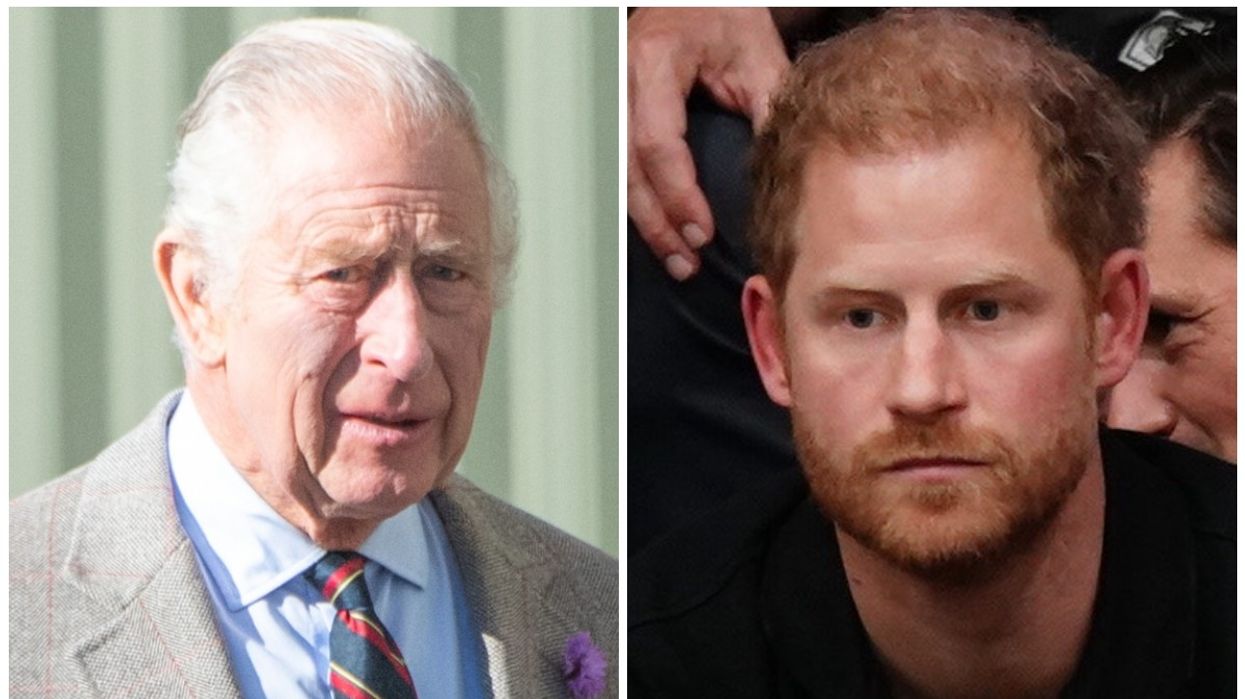 King Charles and Prince Harry