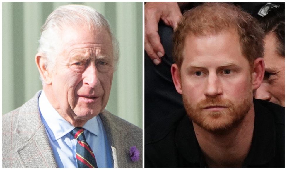 King Charles and Prince Harry