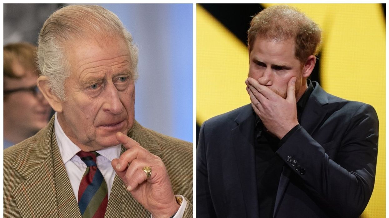 King Charles and Prince Harry