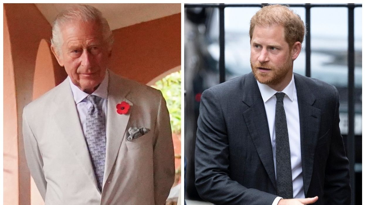 King Charles and Prince Harry