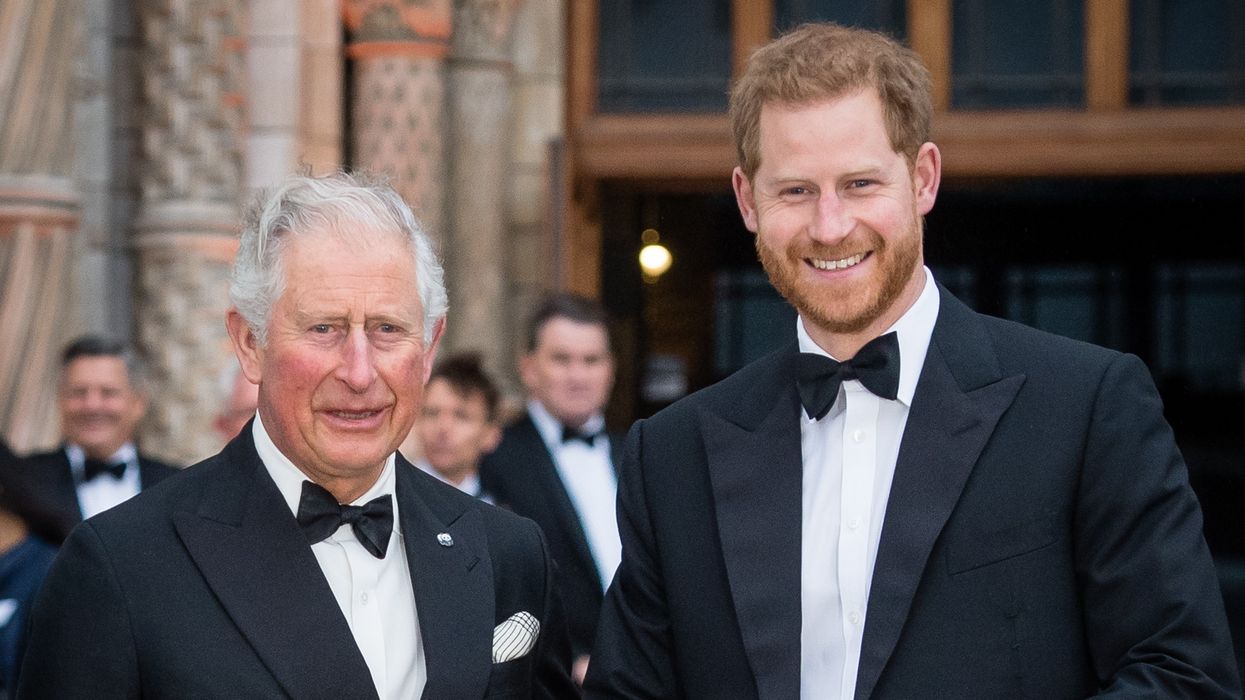 King Charles and Prince Harry
