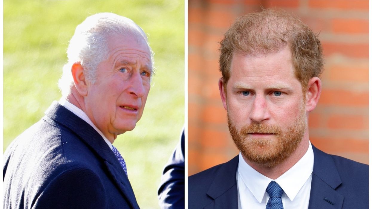 King Charles and Prince Harry