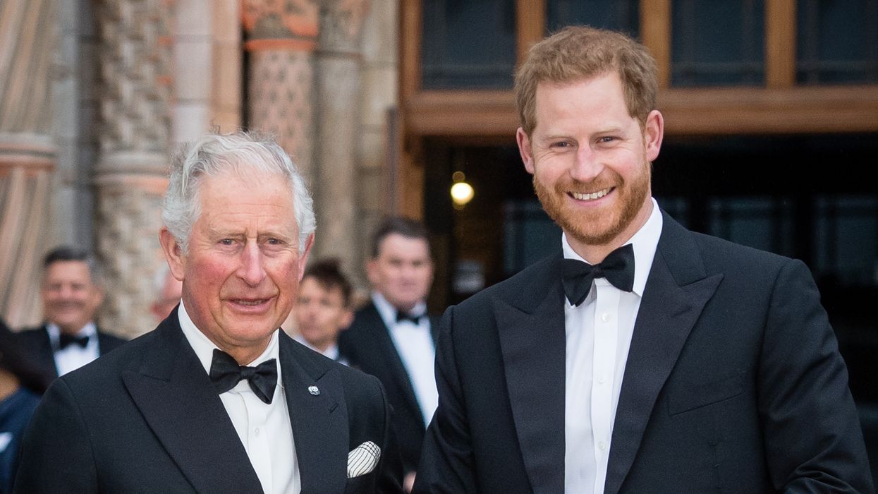 King Charles and Prince Harry