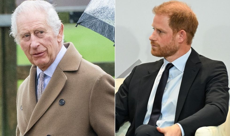 King Charles and Prince Harry
