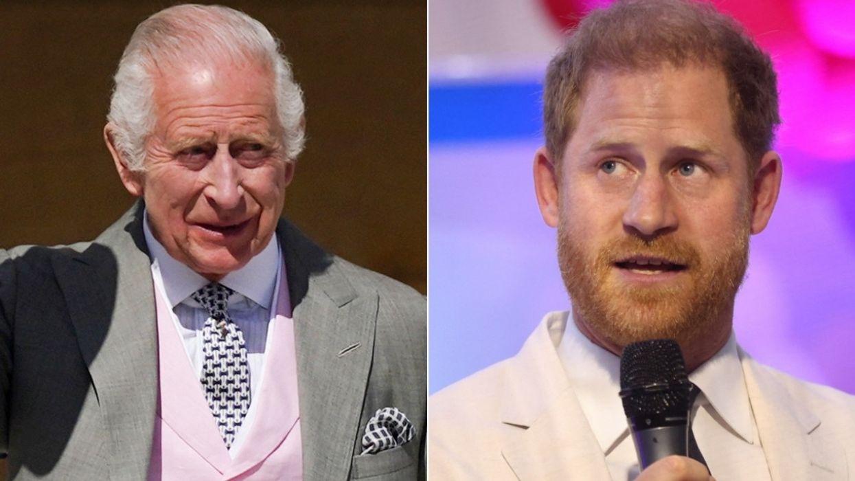 King Charles and Prince Harry