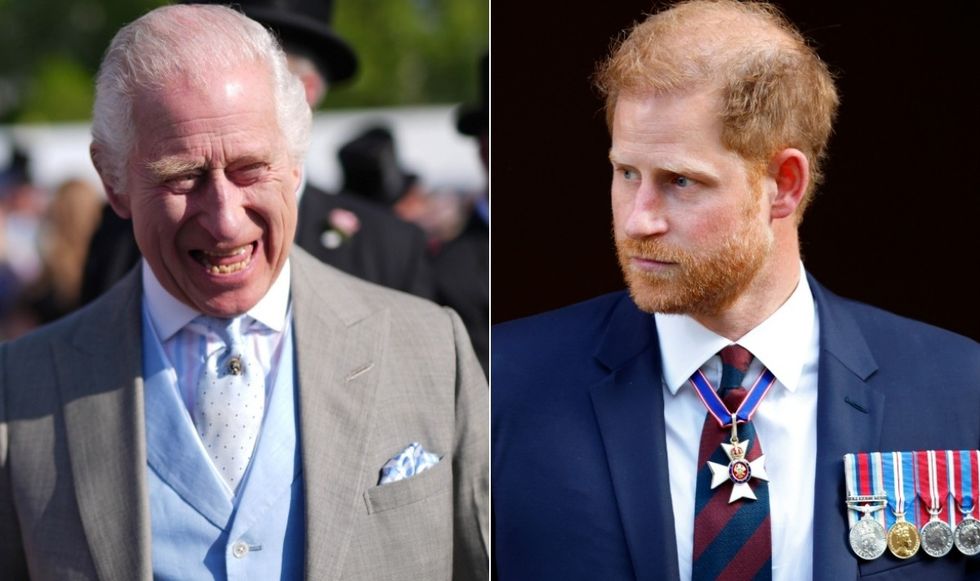 King Charles and Prince Harry