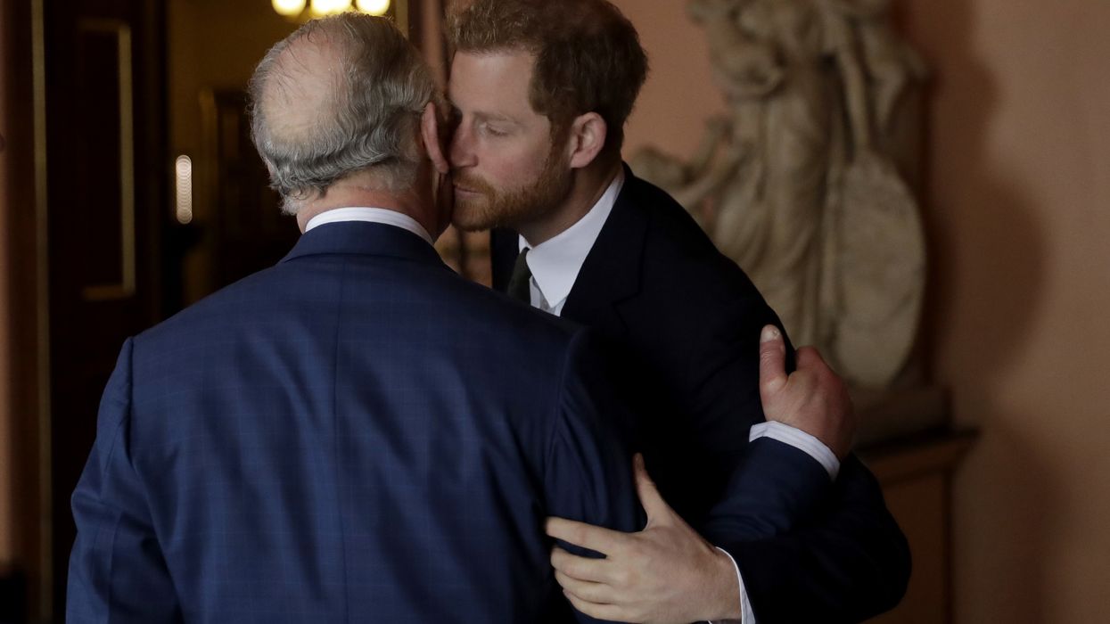King Charles and Prince Harry
