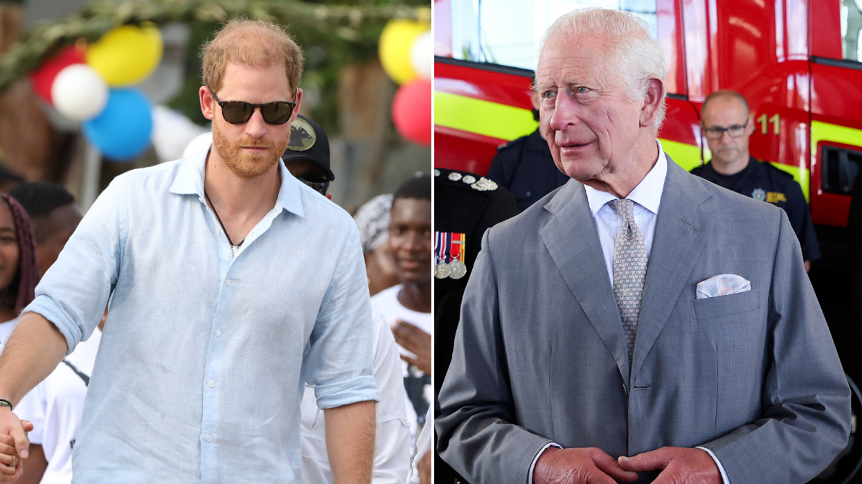 King Charles and Prince Harry