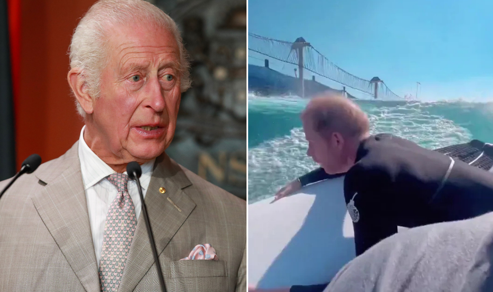 King Charles opens up about surf clubs just days after Prince Harry
