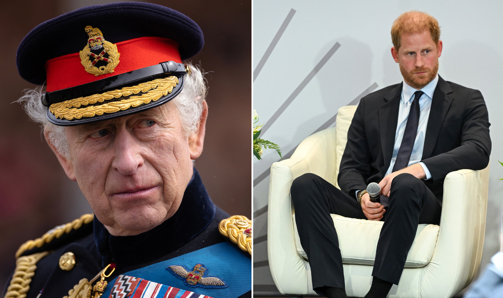 King Charles and Prince Harry