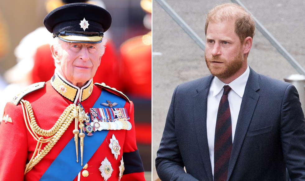 King Charles and Prince Harry