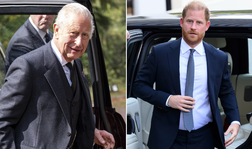 King Charles and Prince Harry