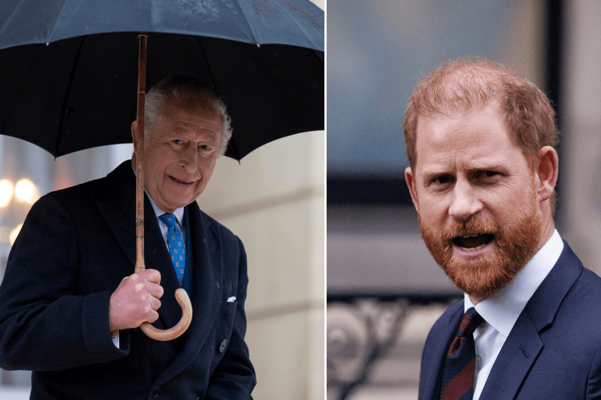 King Charles and Prince Harry