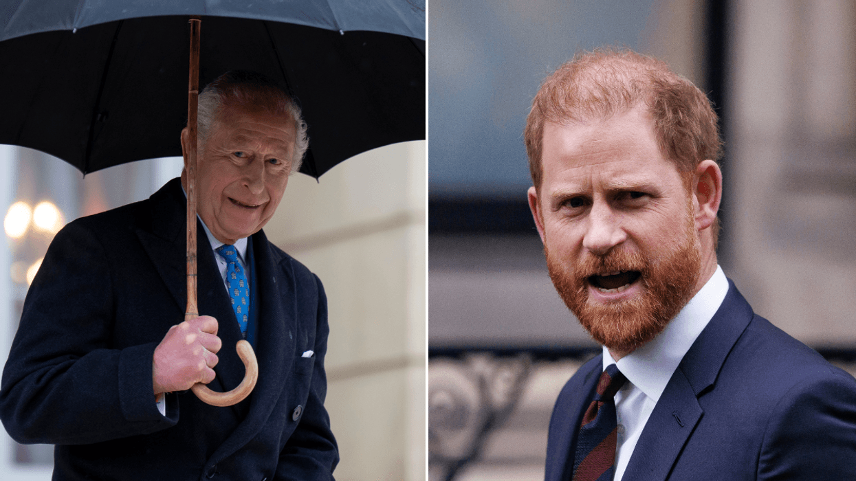 King Charles and Prince Harry