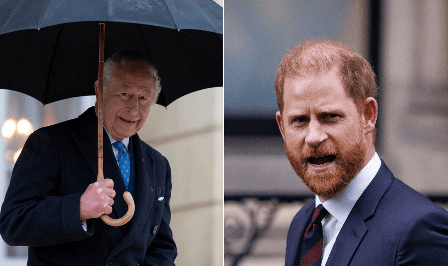 King Charles and Prince Harry