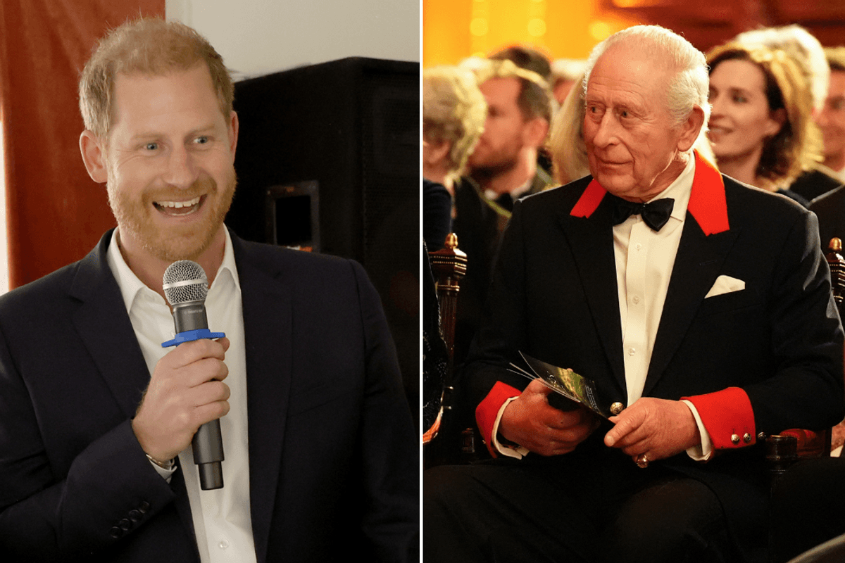 King Charles and Prince Harry