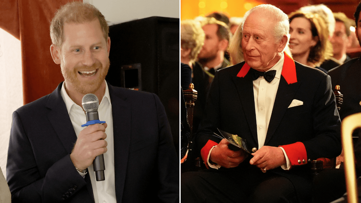 King Charles and Prince Harry