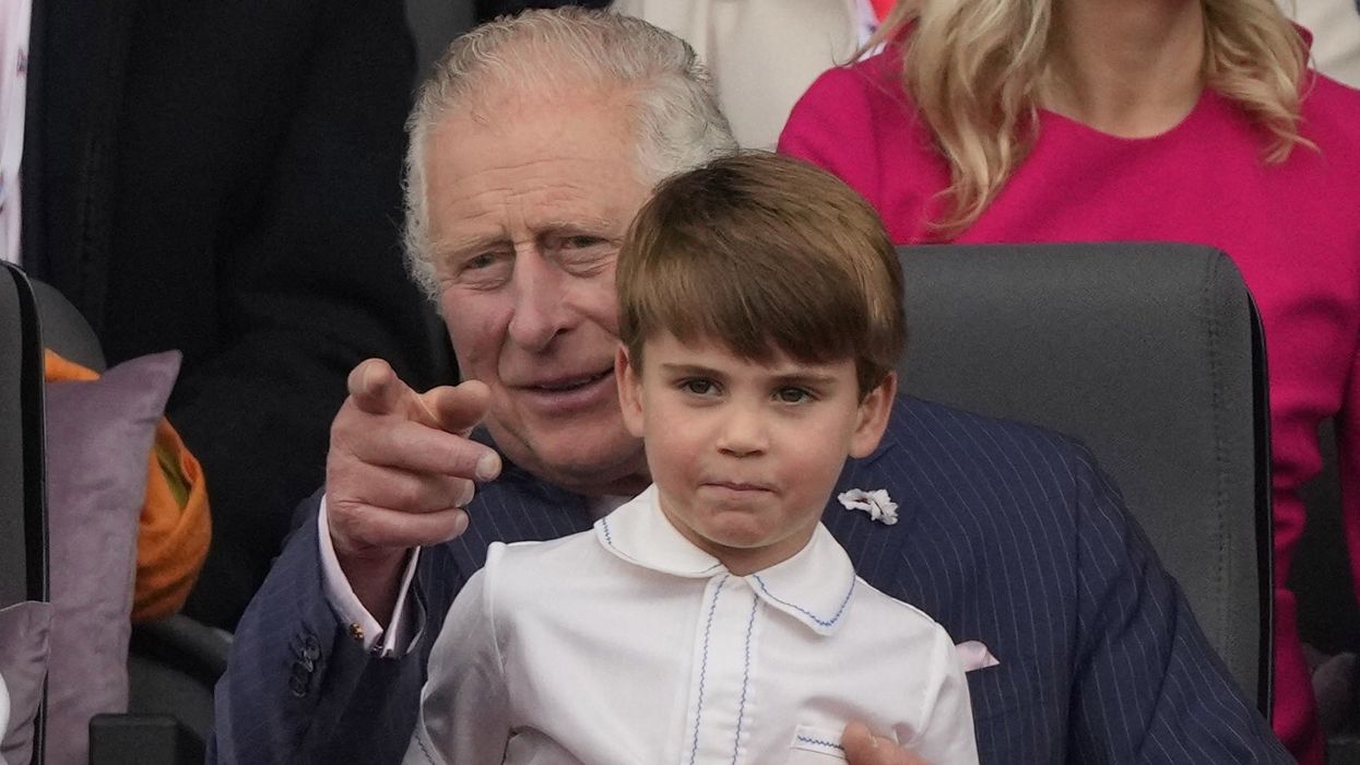 King Charles and Prince Louis
