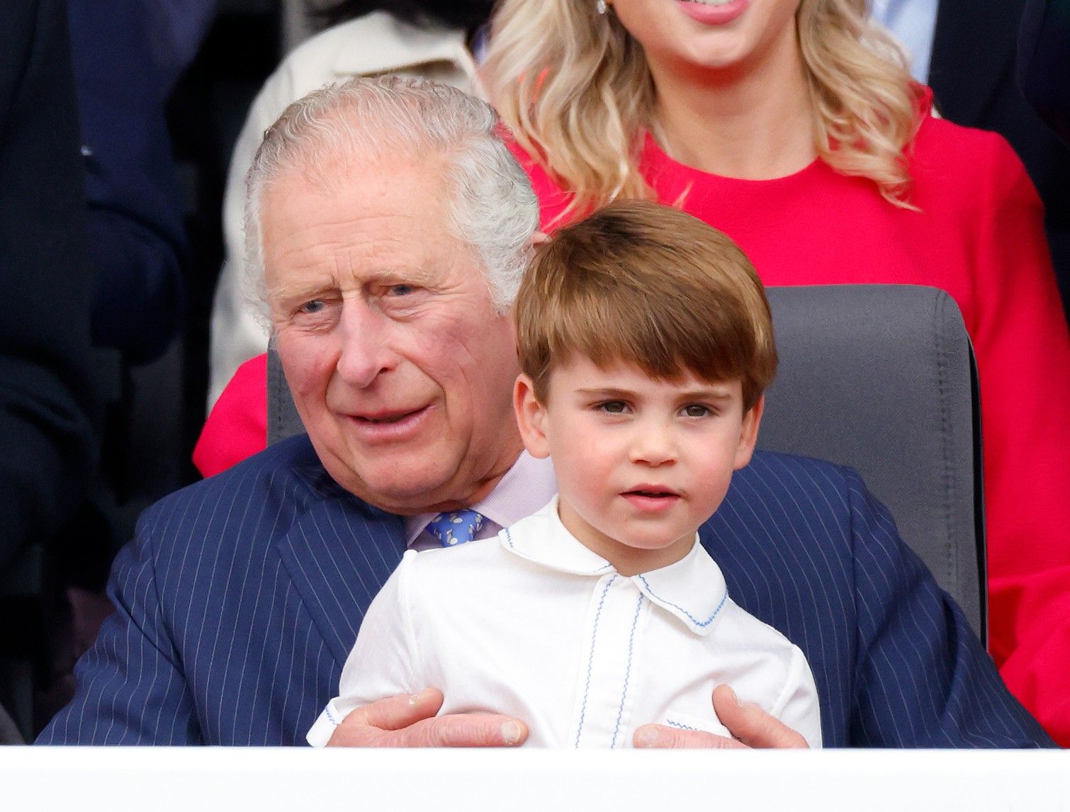 King Charles and Prince Louis
