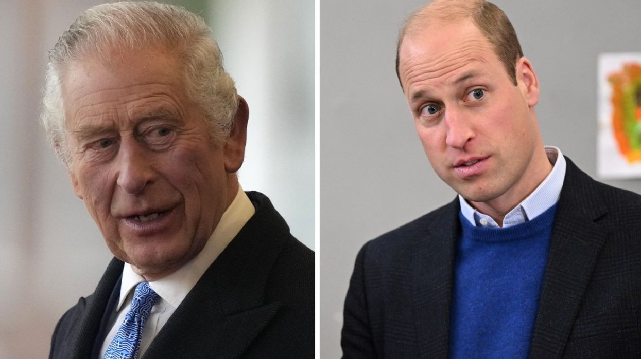 King Charles and Prince William