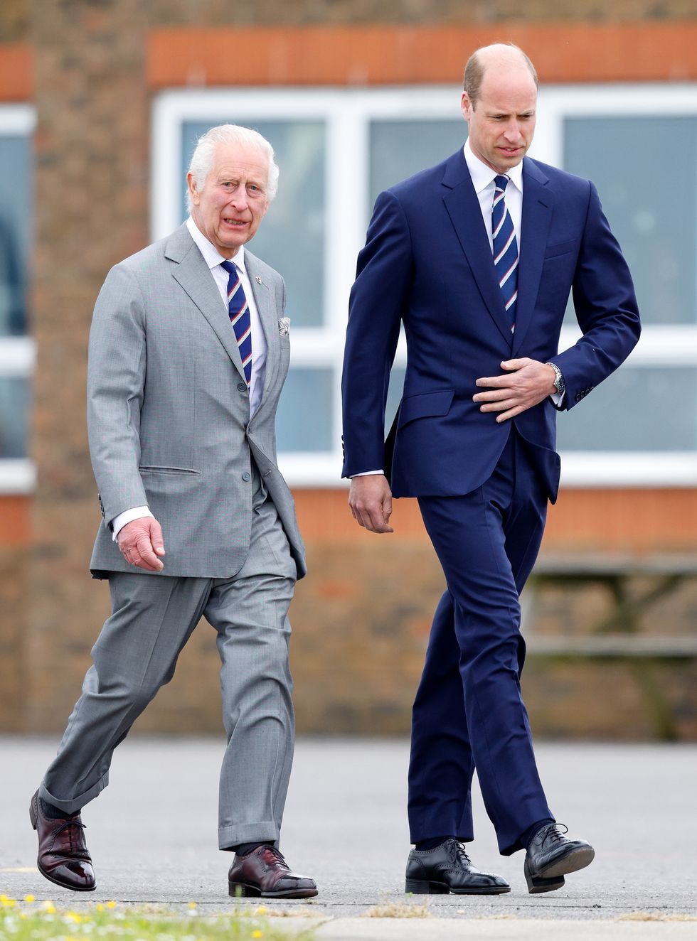 King Charles and Prince William