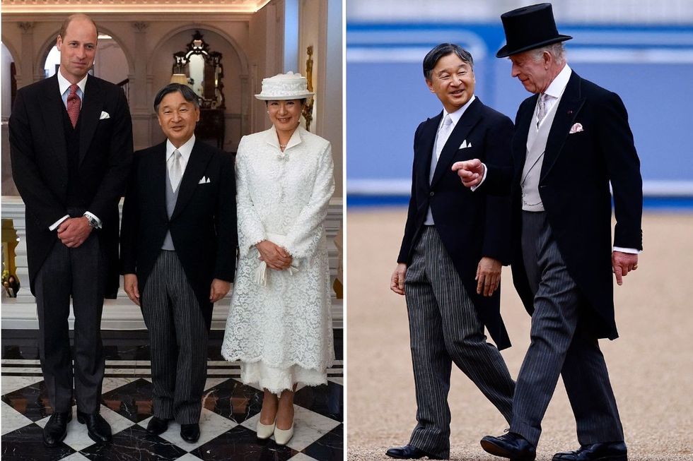 King Charles and Prince William