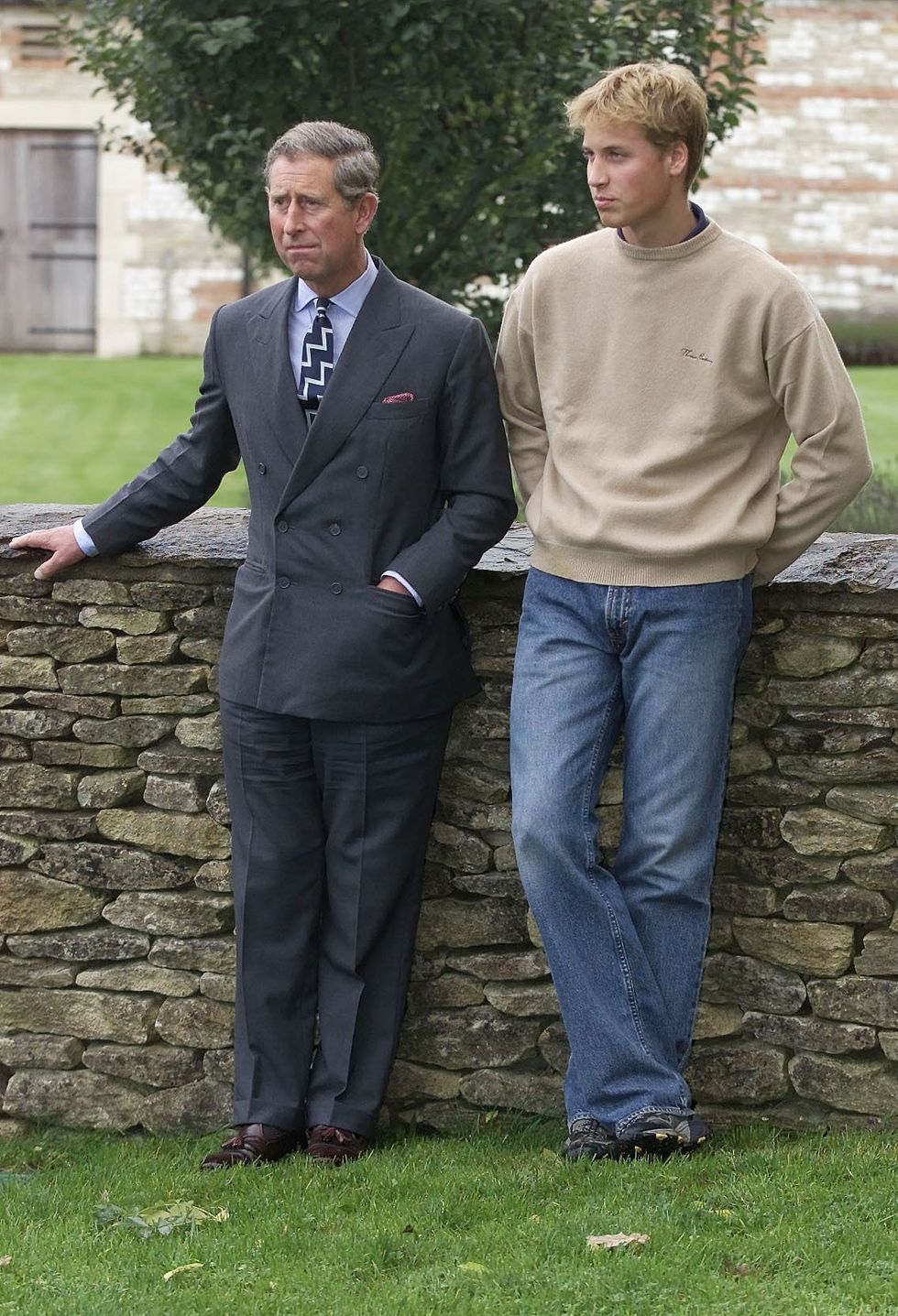 King Charles and Prince William