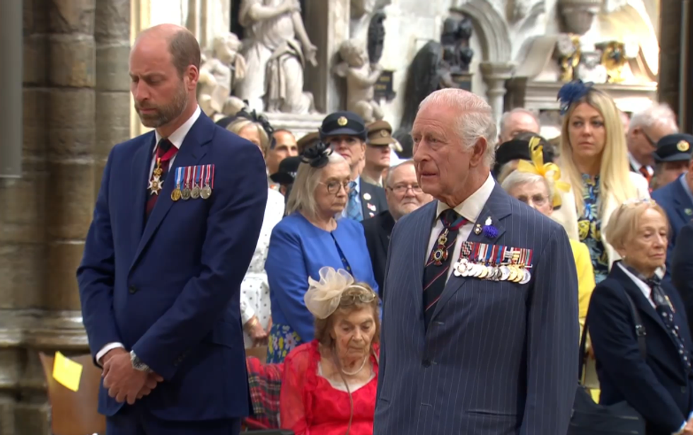 King Charles and Prince William