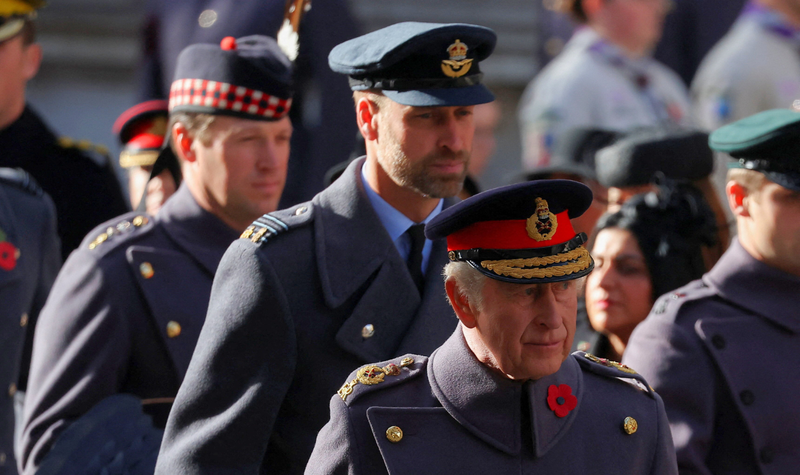 King Charles and Prince William