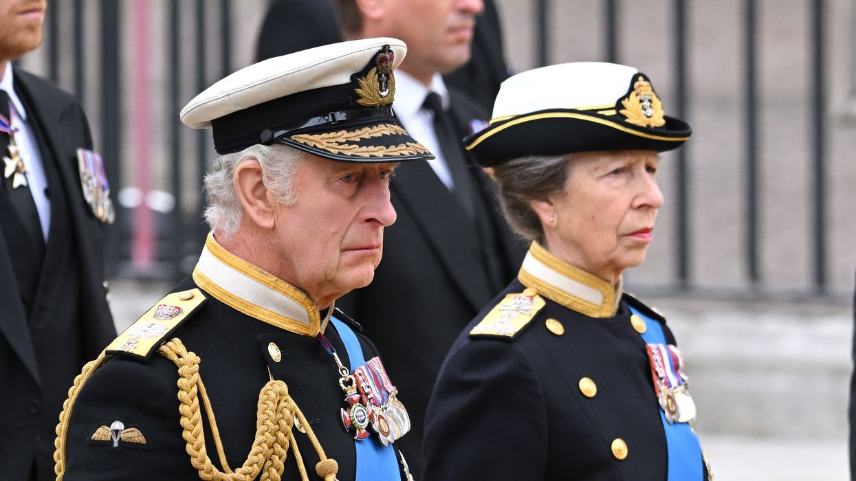 King Charles and Princess Anne