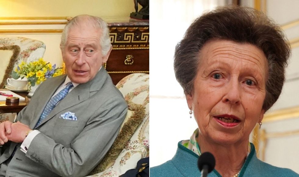 King Charles and Princess Anne