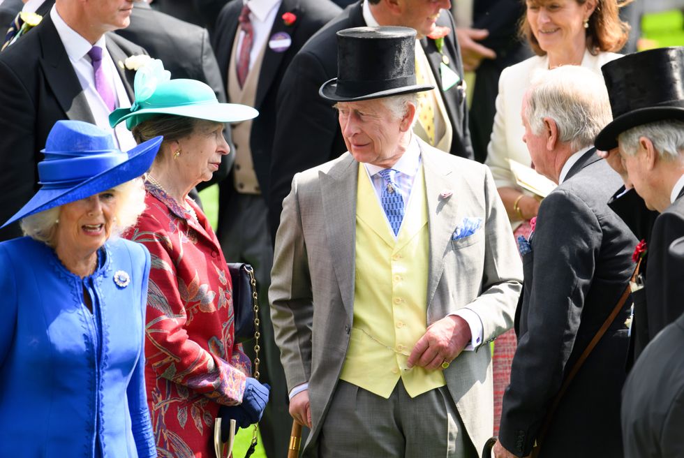 King Charles and Princess Anne