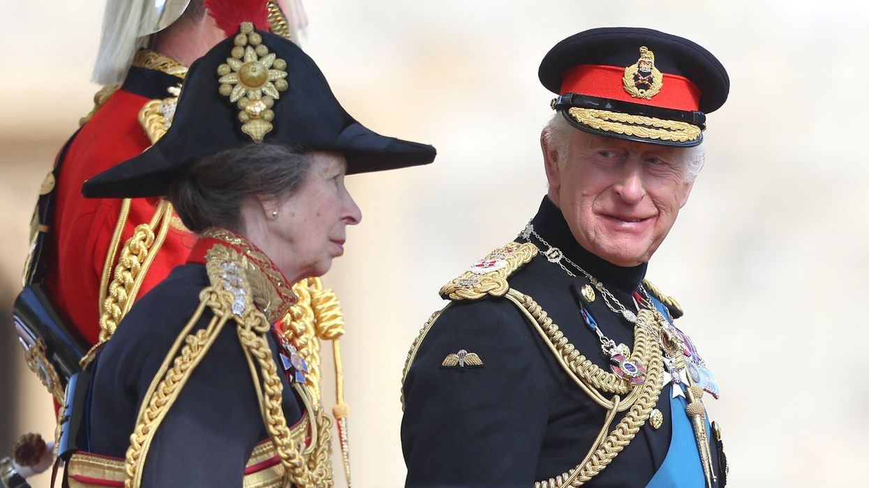 King Charles and Princess Anne