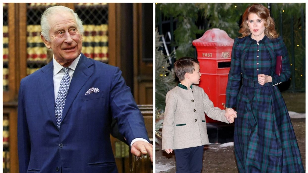 King Charles and Princess Beatrice