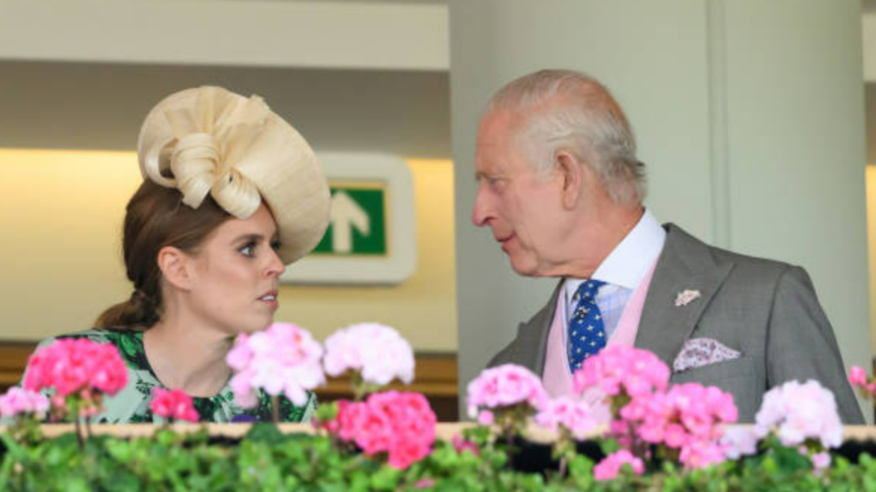 King Charles and Princess Beatrice