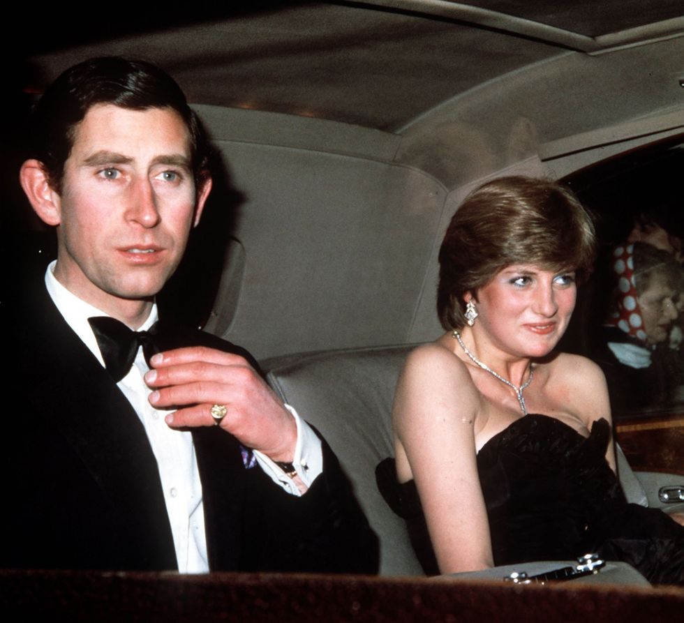 King Charles and Princess Diana
