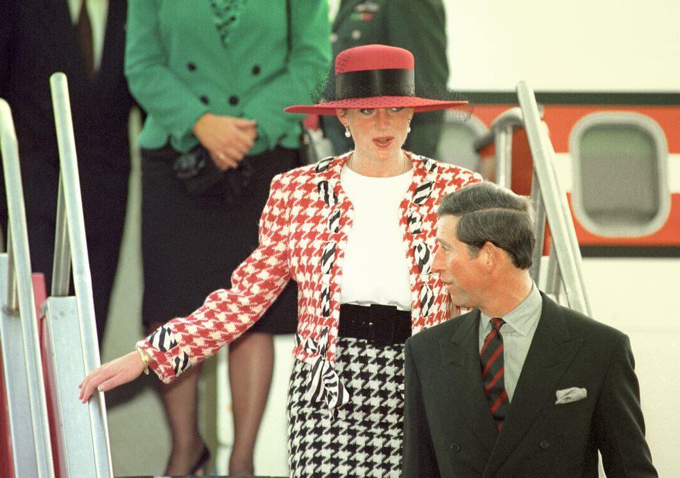 King Charles and Princess Diana