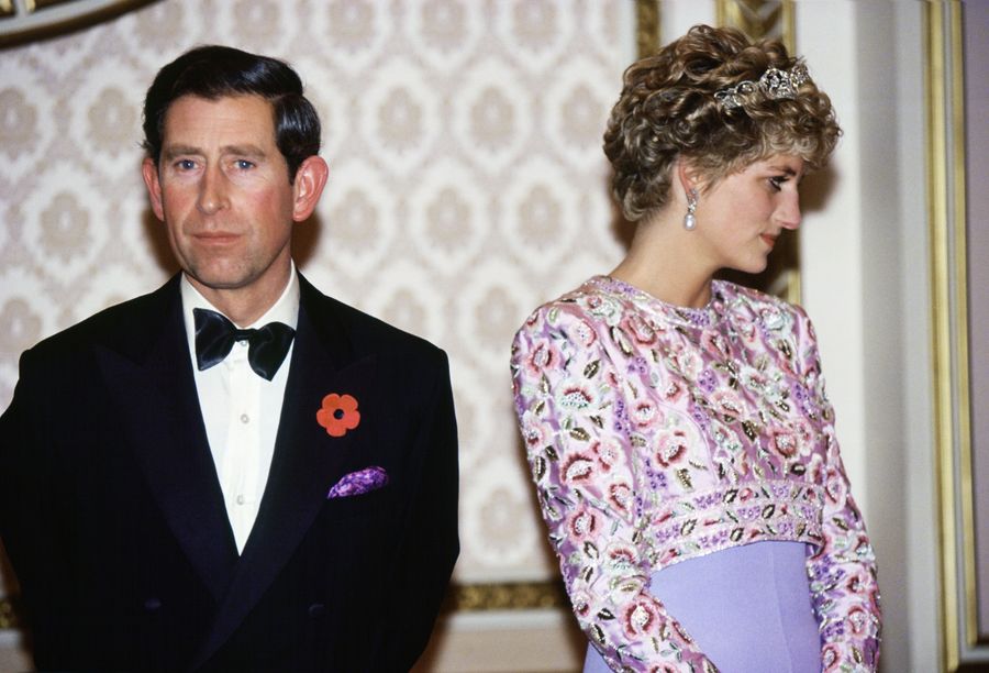 King Charles and Princess Diana