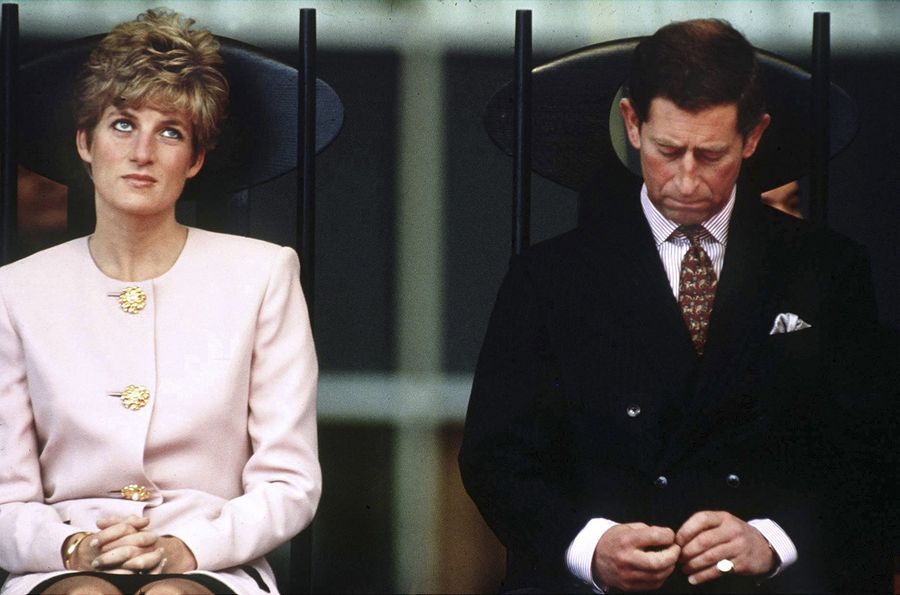 King Charles and Princess Diana