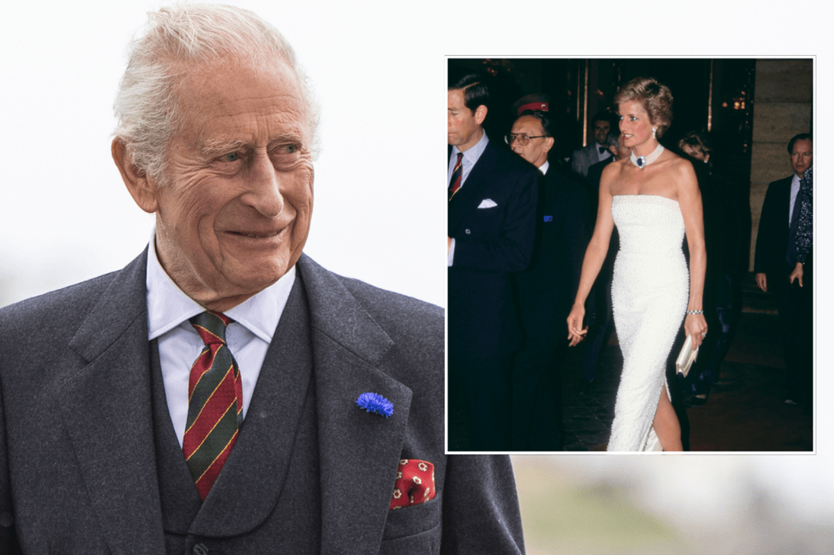 King Charles and Princess Diana