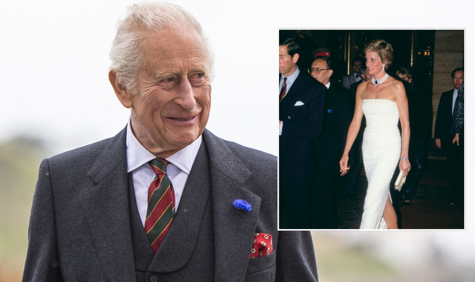 King Charles and Princess Diana