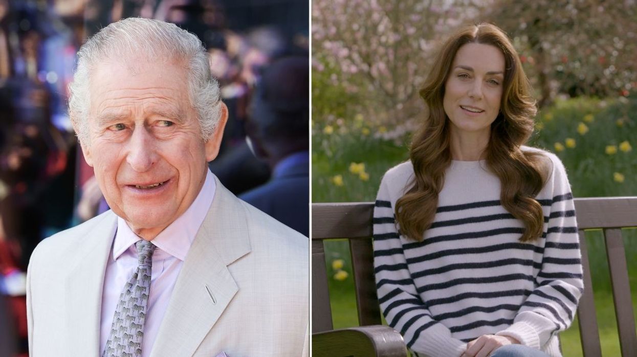 King Charles and Princess Kate