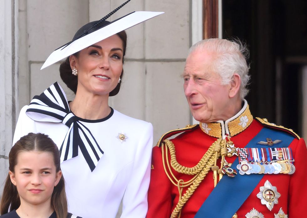 King Charles and Princess Kate