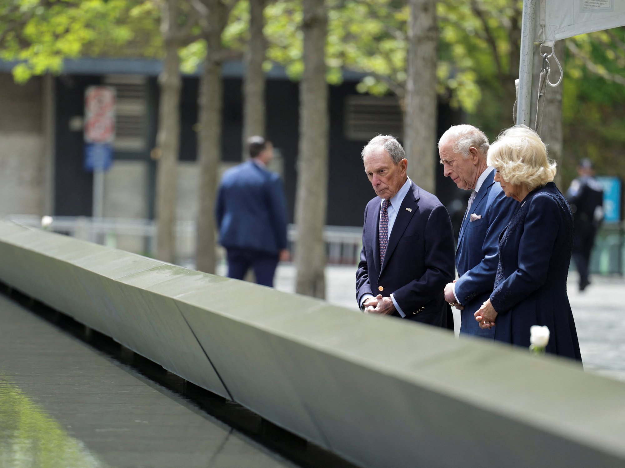 King Charles and Queen Camilla arrive in New York City as Their Majesties visit 9/11 memorial