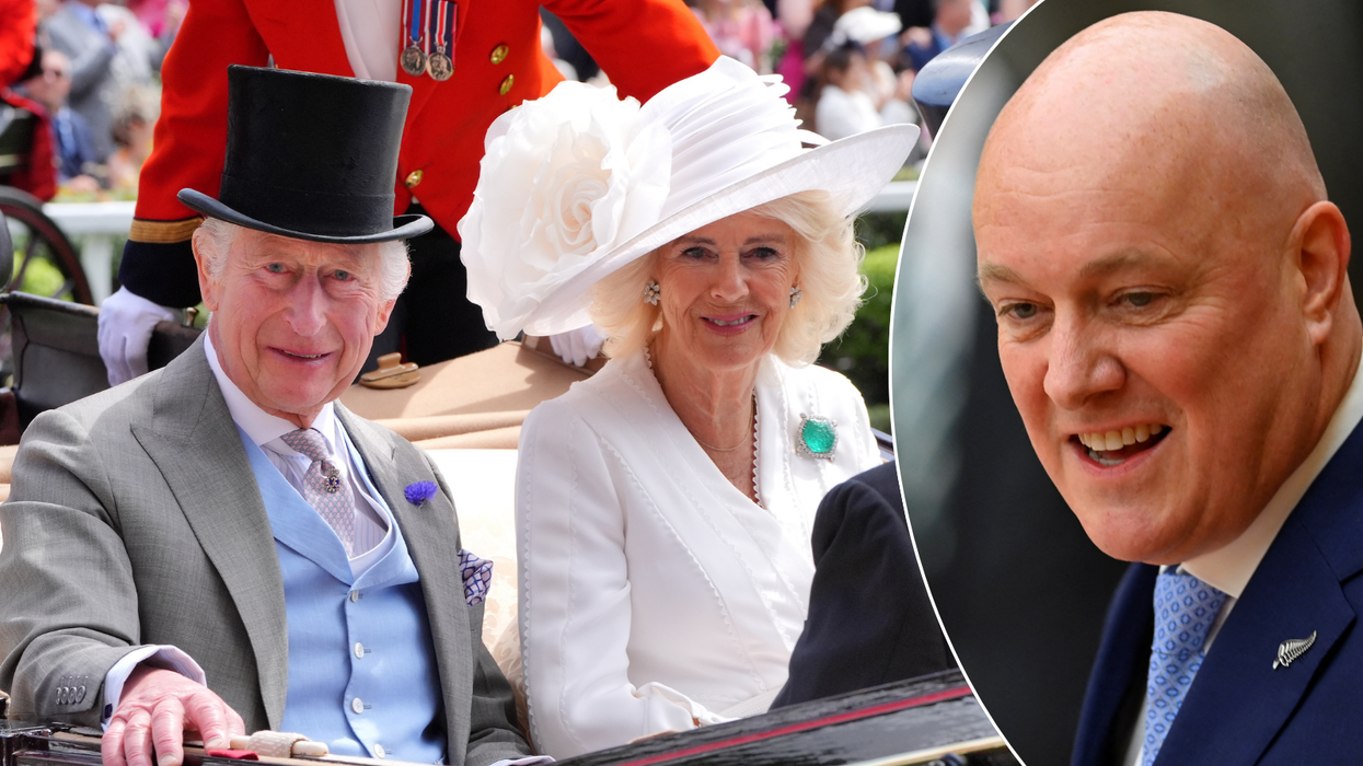 King Charles and Queen Camilla/Christopher Luxon